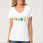 Camiseta Caracteres da Rua Pixel Sesame<br><div class="desc">Veja a versão em pixel dos personagens da Rua Sésamo! © 2014 Sesame Workshop. www.sesamestreet.org</div>