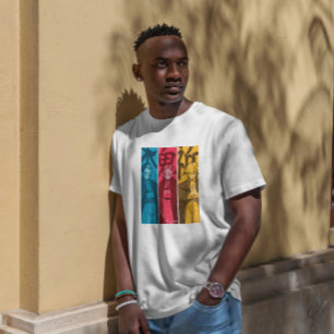 Camiseta Caracteres de manga