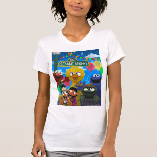 Camiseta Caracteres de Rua Sésamo   Cena de Partidos