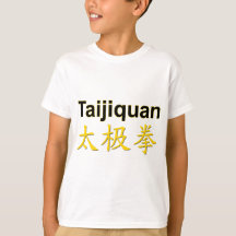 Caracteres do Dourado Taijiquan Tai Chi Chuan