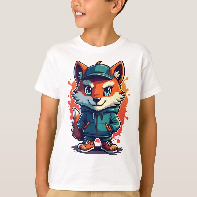 Camiseta caracteres icônicos (Frente)