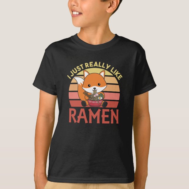 Camiseta Caralho, Eu Gosto Muito De Ramen Sweet Kawaii Nood (Frente)