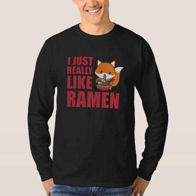 Camiseta Caralho, Eu Gosto Muito De Ramen Sweet Kawaii Nood (Frente)