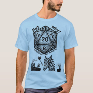 Camiseta Caramba! Natural 20 Dado Errado!
