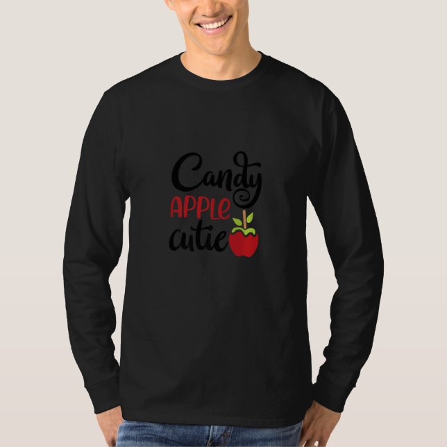 Camiseta Caramel Apple Cutie Candy Dessert Women (Frente)