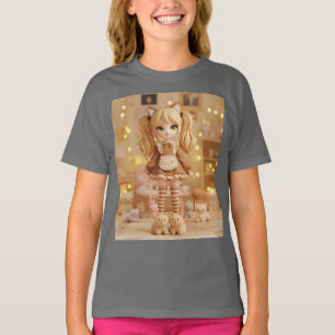 Camiseta Caramel Kitten Kawaii Doll