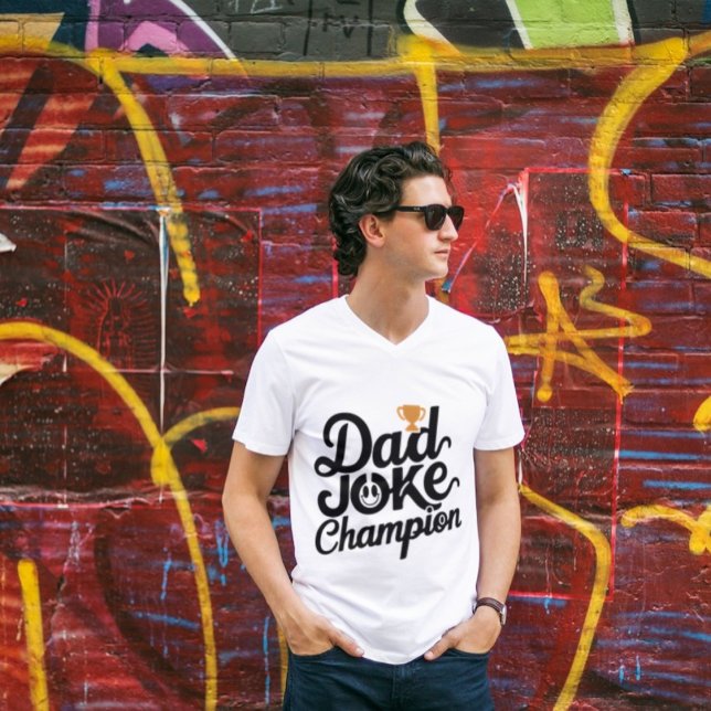 Camiseta "Caramelo da Piada Pai: Troféu do Dia do Pai (Criador carregado)