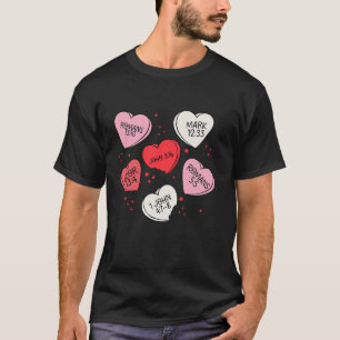 Camiseta Caramelos Com Bíblia Versa Namorados Cristã