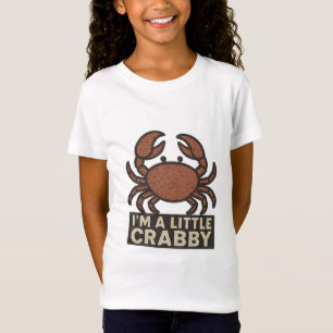 Camiseta Caranguejo Angustiado – Vintage “Estou um Pouco Ir