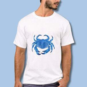 Camiseta Caranguejo azul da costa
