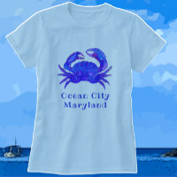 Caranguejo Azul Radiante Oceano City MD