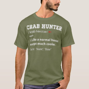 Camiseta Caranguejo Caçador Funny Caranguejo Caça Carangu