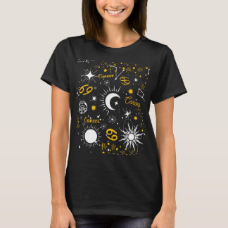 Camiseta Caranguejo-cancer - sinal de nascimento astrologic