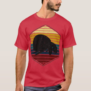 Camiseta Caranguejo De Retrorme De Animais Do Oceano