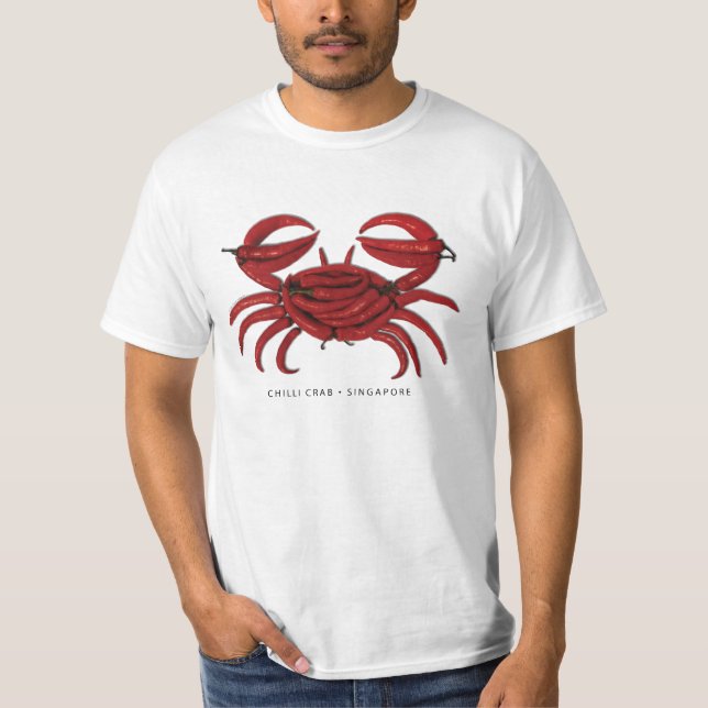 CAMISETA CARANGUEJO DOS PIMENTÕES, SINGAPORE (Frente)
