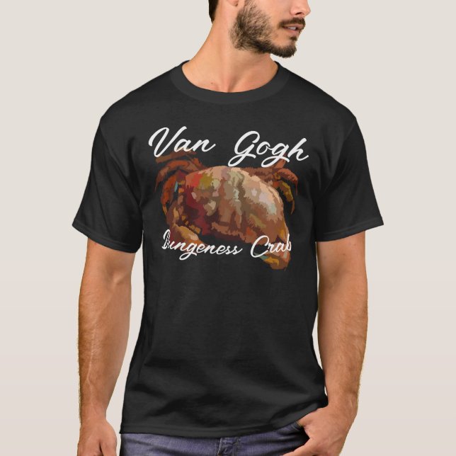Camiseta Caranguejo Dungeness de Van Gogh 2032 2033 2034 20 (Frente)