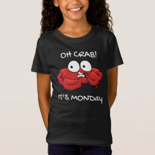 Camiseta Caranguejo É Segunda-Feira