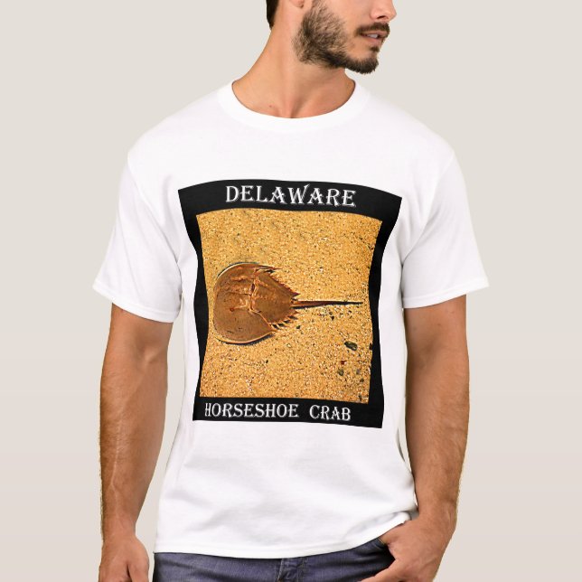 Camiseta Caranguejo em ferradura de Delaware (Frente)