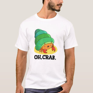 Camiseta Caranguejo Engraçado Frase Pun