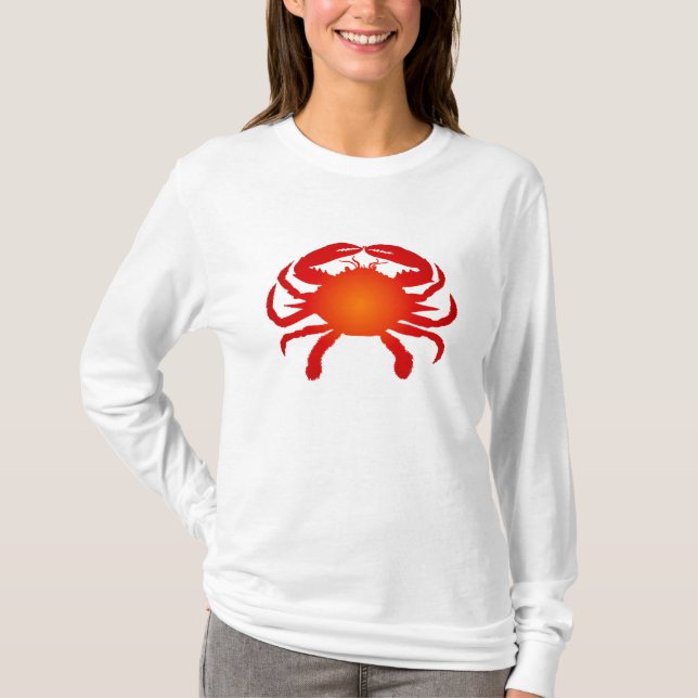Camiseta Caranguejo Laranja (Frente)