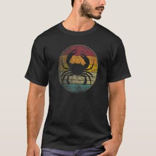 Camiseta Caranguejo Peixe Pescaria Pescador Gif Estilo Retr