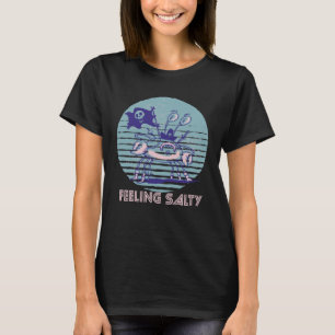 Camiseta Caranguejo-Pirata Salgado Rastaqueira-Retro Oceano