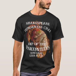 Camiseta Caranguejo Rei Shakespeare Lear Dip de Caranguejo