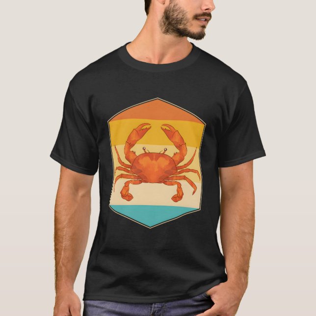 Camiseta Caranguejo Retro (Frente)