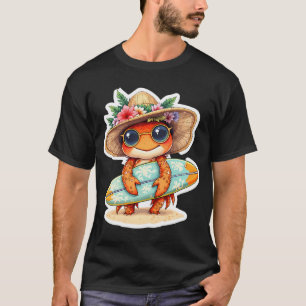 Camiseta caranguejo surfista