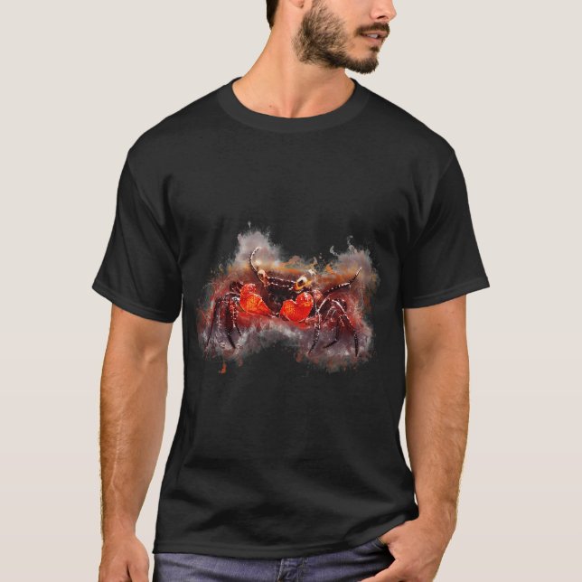 Camiseta Caranguejo Vampiro - Geosesarma sp. (Frente)