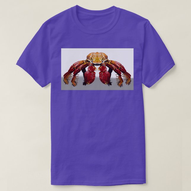 Camiseta Caranguejo Vermelho (Frente do Design)