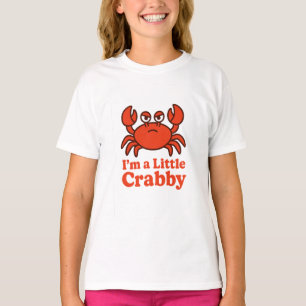 Camiseta Caranguejo Vermelho Jovial – Humor “Estou um Pouco