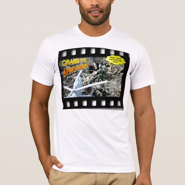 CAMISETA CARANGUEJOS CONTRA O T-SHIRT DOS ARMYMEN! (Frente)