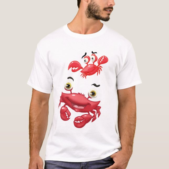 Camiseta Caranguejos de animação (Frente)