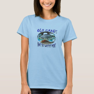 CAMISETA CARANGUEJOS VELHOS TÊM A CARNE MAIS DOCE
