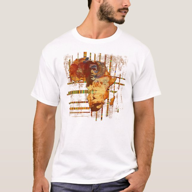 Camiseta Caras da arte tribal étnica africana África T de (Frente)