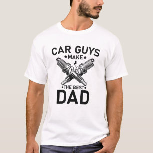 Camiseta Caras De Carro Fazem Os Melhores Pais - Presentes 