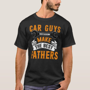 Camiseta Caras De Carro Mecânico De Pai De Garagem Divertid