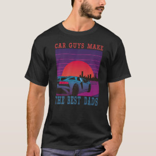 Camiseta Caras De Carros De Mens Fazem Os Melhores Pais Vin