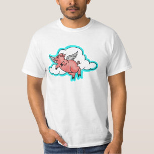 Camiseta Caras de porcos voadores