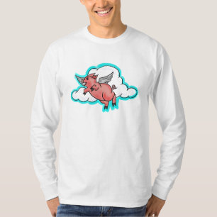 Camiseta Caras de porcos voadores