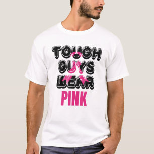 Camiseta Caras duras Vestem Homens de Consciência do Cancer