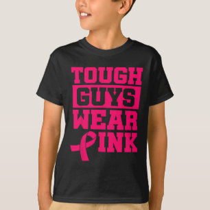 Camiseta Caras duras Vestem Homens de Consciência do Cancer