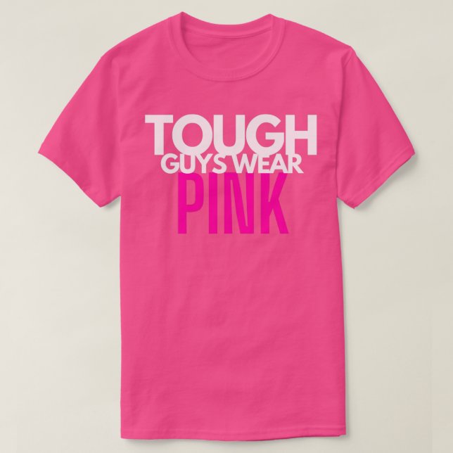 Camiseta Caras resistentes vestem rosa (Frente do Design)