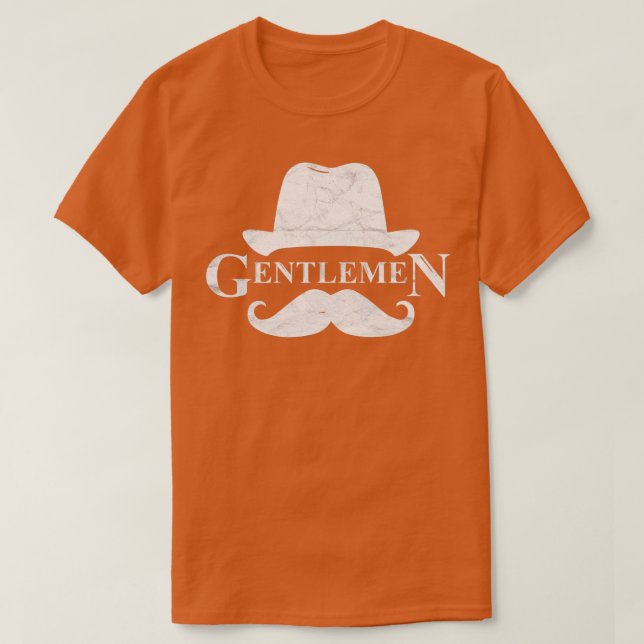 Camiseta Caras, Senhores, Barba, Presente Para Homens (Frente do Design)