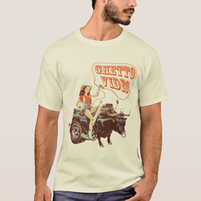 Camiseta Caras T de Rancho do gueto (Frente)