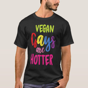 Camiseta Caras Vegan são vegetarianas mais quentes