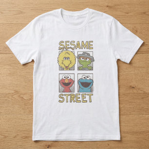 Camiseta Caráter 2 cómicos de StreetVintage do sésamo