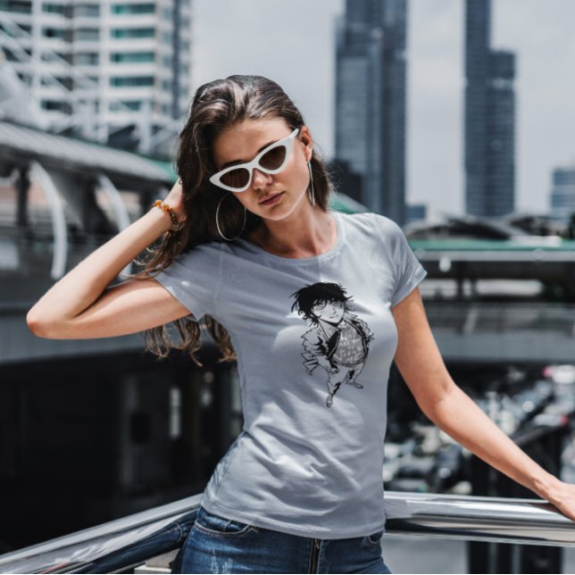 Camiseta Caráter Anime Japonês (Criador carregado)