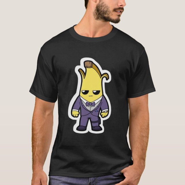 Camiseta Caráter de Banana Batalha Royale (Frente)